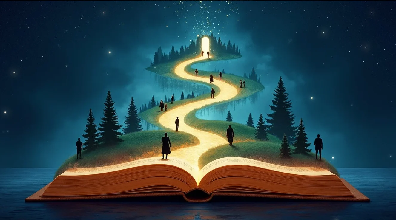 illustration des contes de Christiane